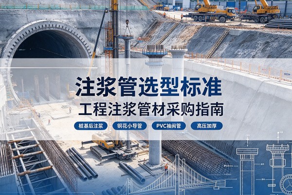 汪清注浆管选型标准